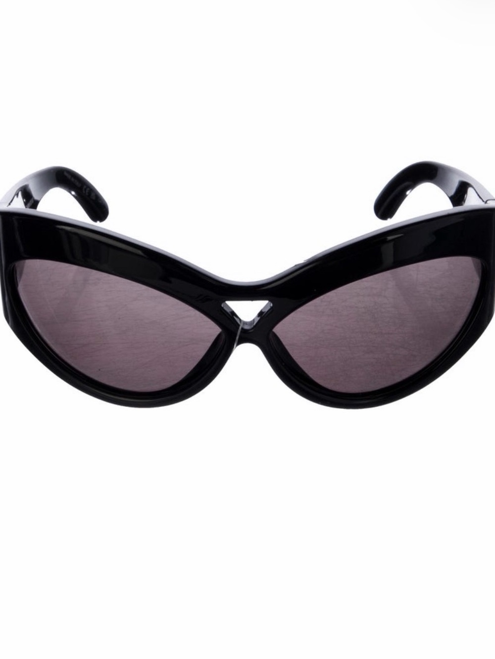 Yves Saint Laurent Black Cat-Eye Sunglasses
